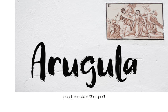 Arugula Font: A Sporty, Energetic Script Handwritten Typeface