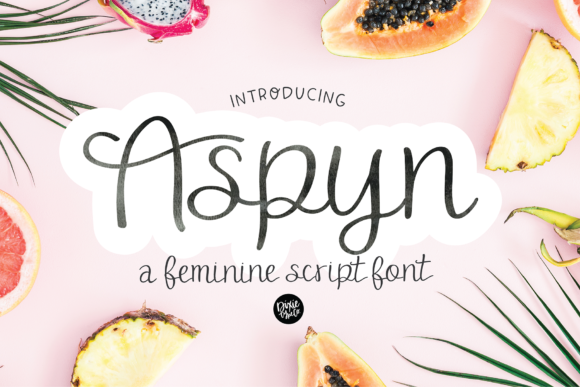 Aspyn: A Flowing Handwritten Font for Elegant Brand Identity