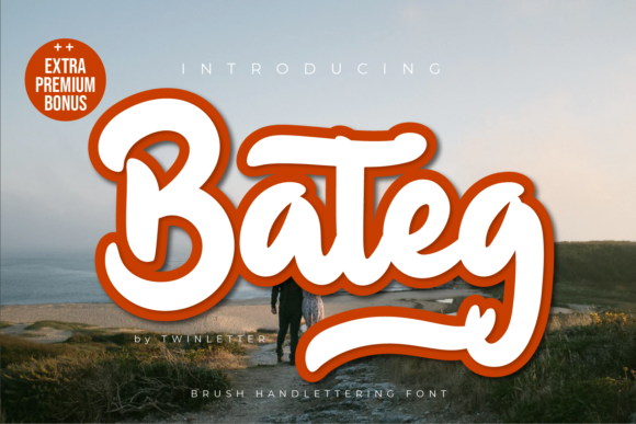 Bateg: A Bold Script Handwritten Font for Memorable Branding