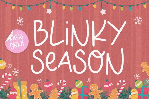 Blinky Season Font for Business Branding