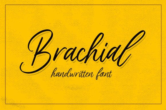 Brachial Font for Small Business Branding