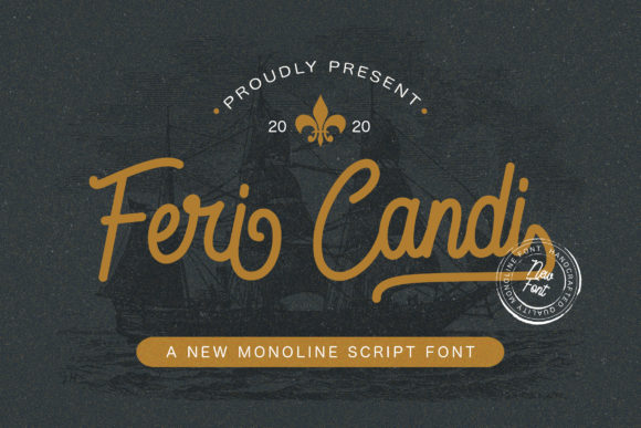 Feri Candi: A Dainty Handwritten Font for Editorial Warmth