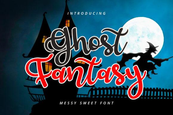 Ghost Fantasy: A Relaxed Script Handwritten Font for Crafters