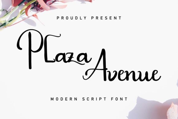 Plaza Avenue: A Script Handwritten Font That Elevates Your Brand