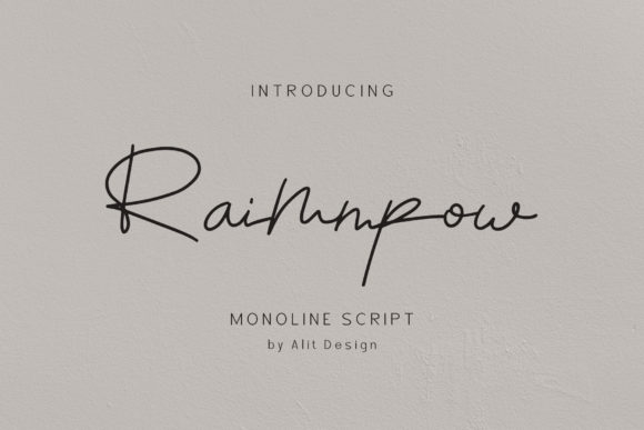 Raimmpow: A Timeless Script Handwritten Font for Branding That Sticks