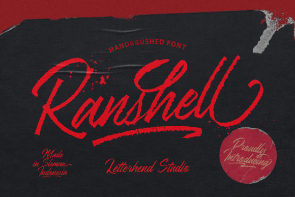 Ranshell: A Beautiful and Flowing Handwritten Font for Small Business Branding