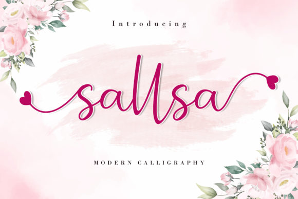 Sallsa: A Sweet & Delicate Script Handwritten Font for Elegant Branding