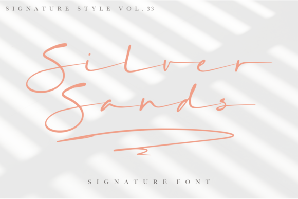 Silver Sands Font for Small Business Branding
