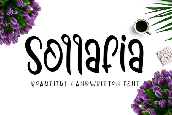 Sollafia Handwritten Font for Elegant Brand Identity