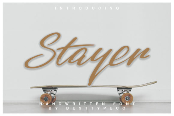 Stayer: A Script Handwritten Font That Elevates Your Brand