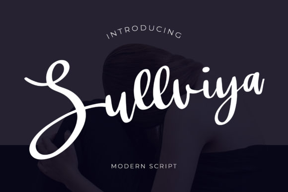 Sullviya Script Handwritten Font for Elegant Craft Projects