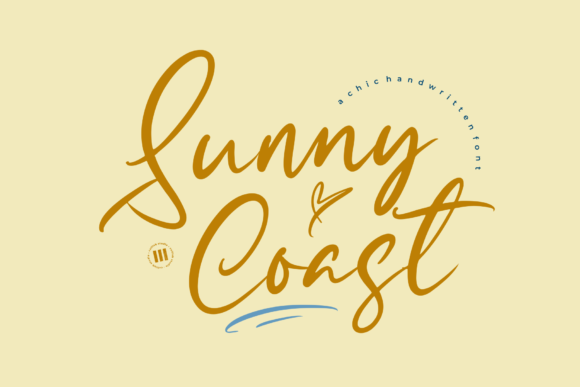 Sunny Coast Font for Elegant Brand Identity Design