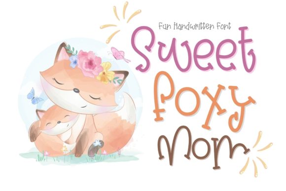 Sweet Foxy Mom Font for Friendly, On-Brand Campaigns