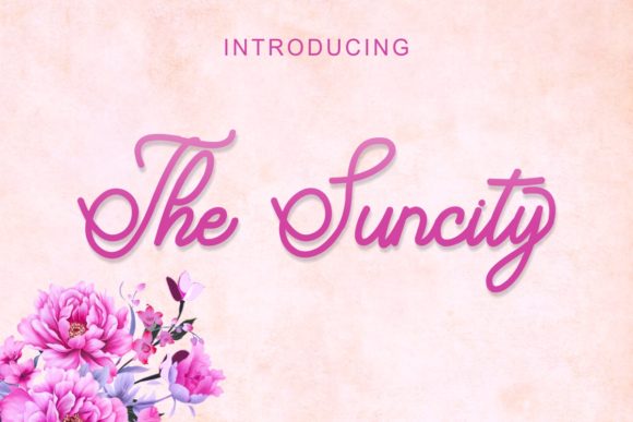 The Suncity Script Handwritten Font for Elegant Design