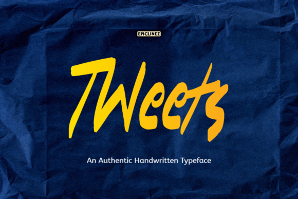 Tweets Font for Web Design